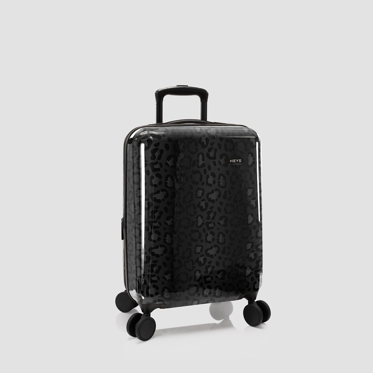 Elite Fashion Spinner® - Black Leopard 21 Inch Carry-On Luggage