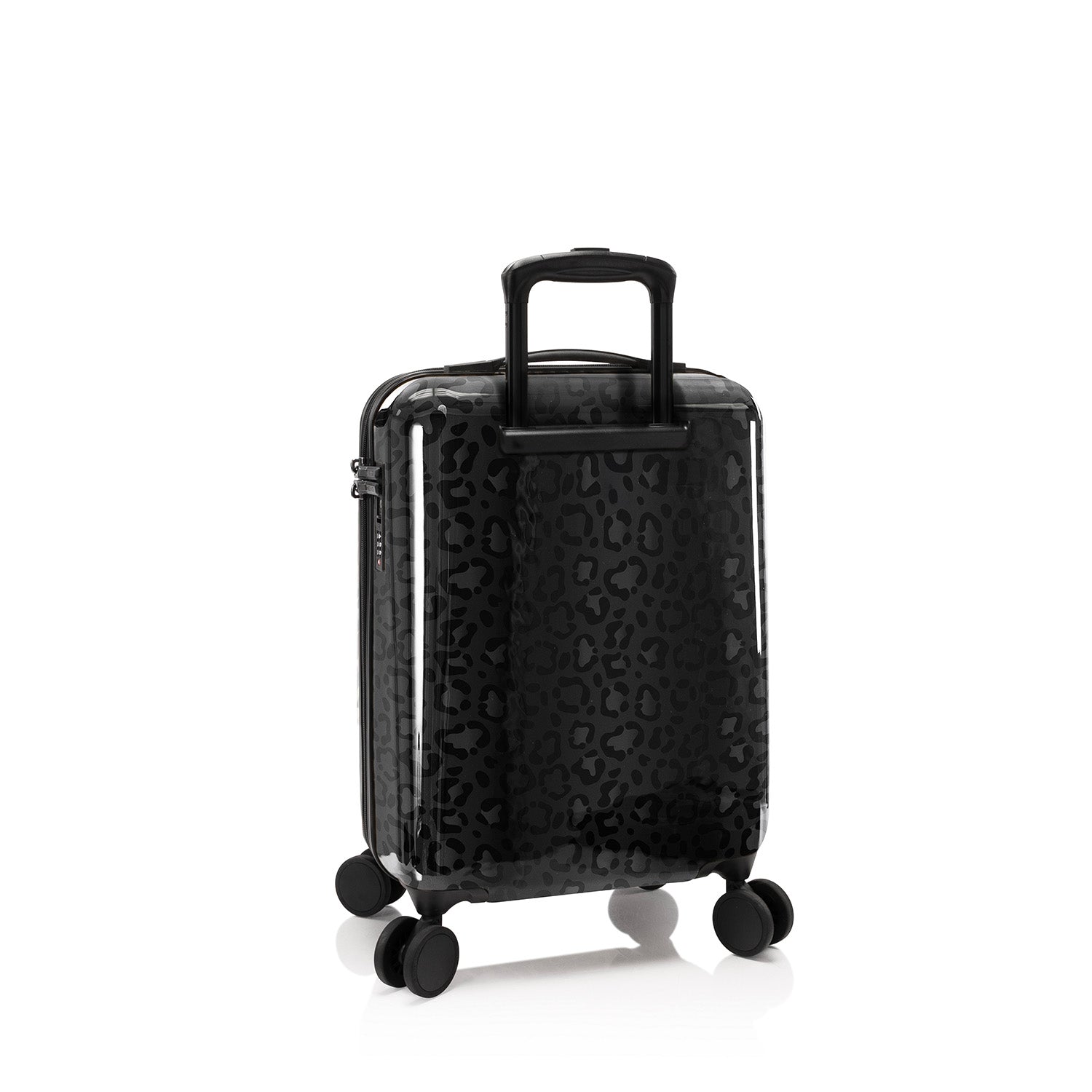 Elite Fashion Spinner® - Black Leopard 21 Inch Carry-On Luggage