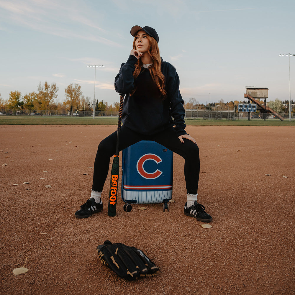 MLB 21 Inch Luggage - Chicago Cubs