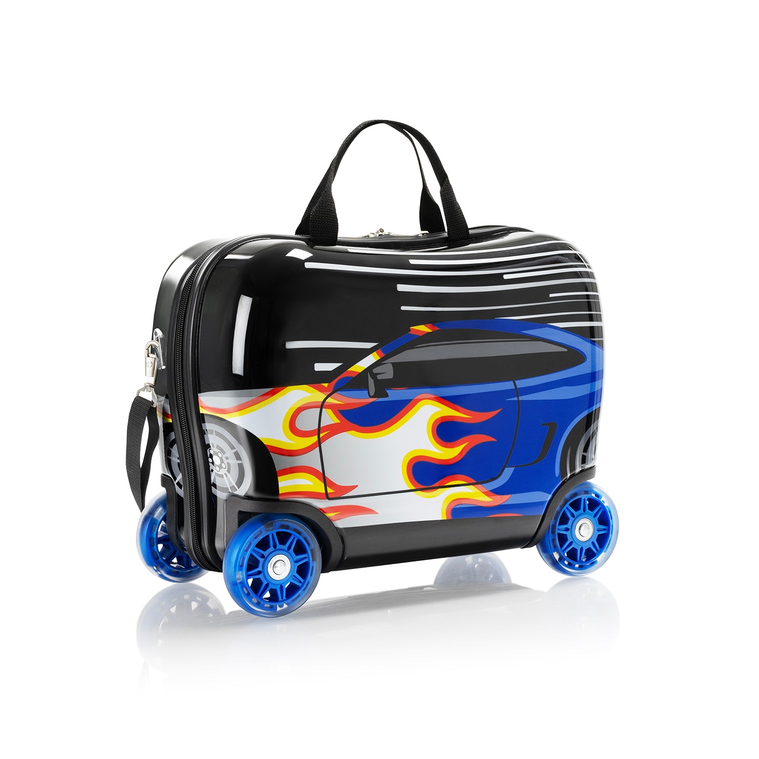 Race Car Ride-on Luggage Light up Wheels Kids Luggage Kids