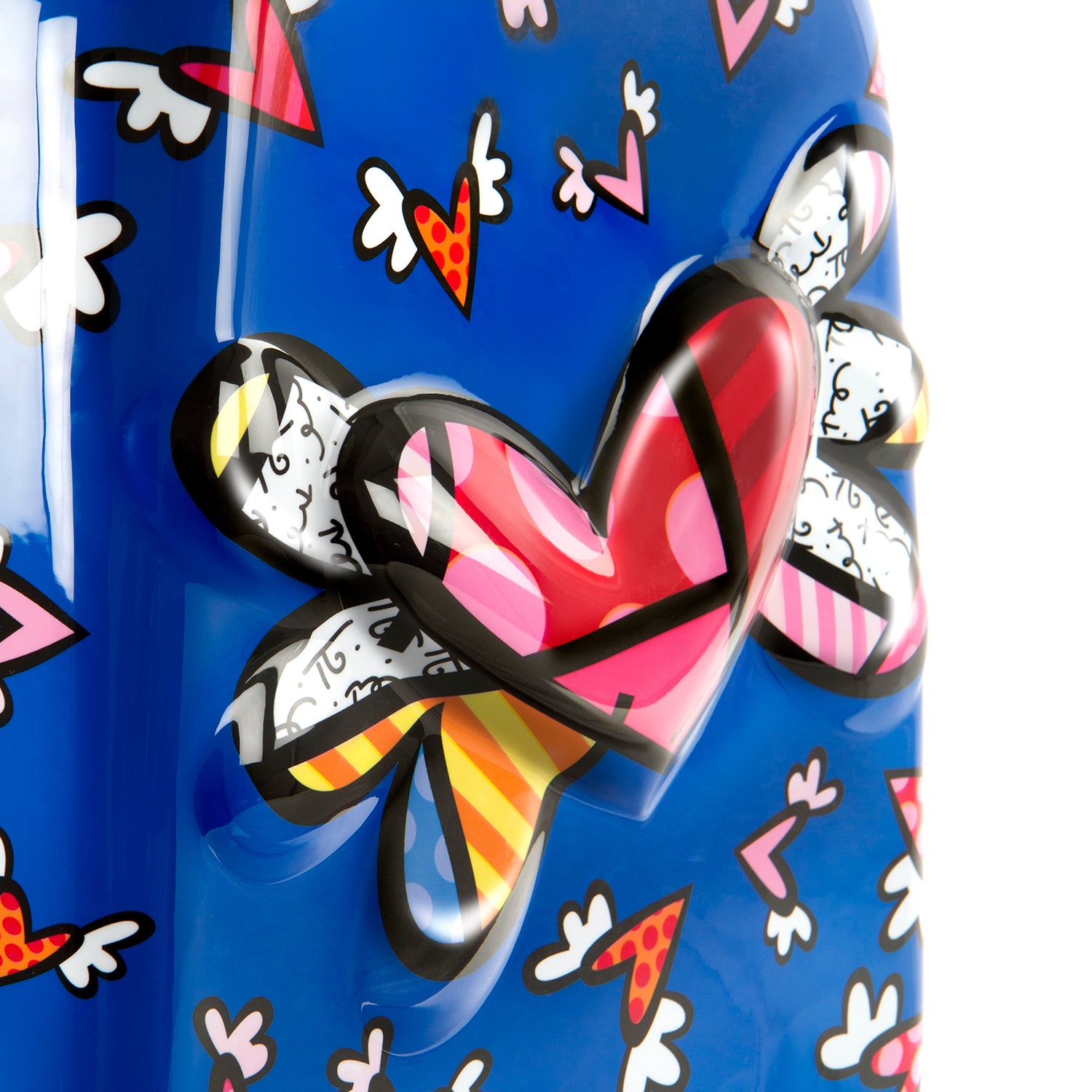 Spinner 3D Britto Tween (BTO-HSRL-3DTSP-01) - Corazones voladores (morado)