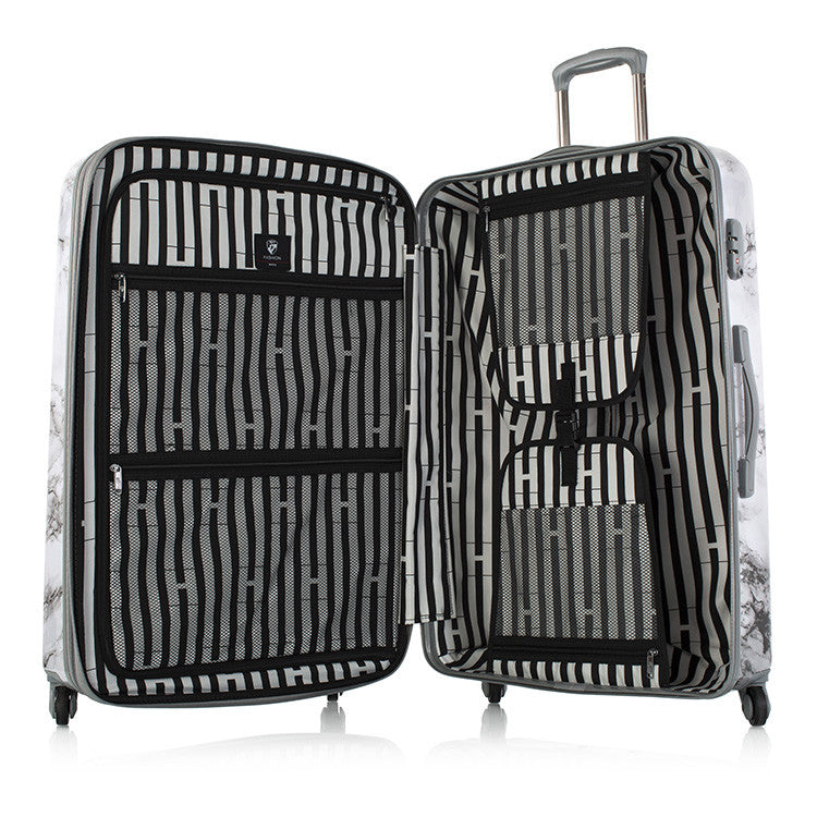 Valise à roulettes tendance Bianco 30"