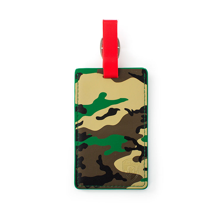 Camo Luggage Tag