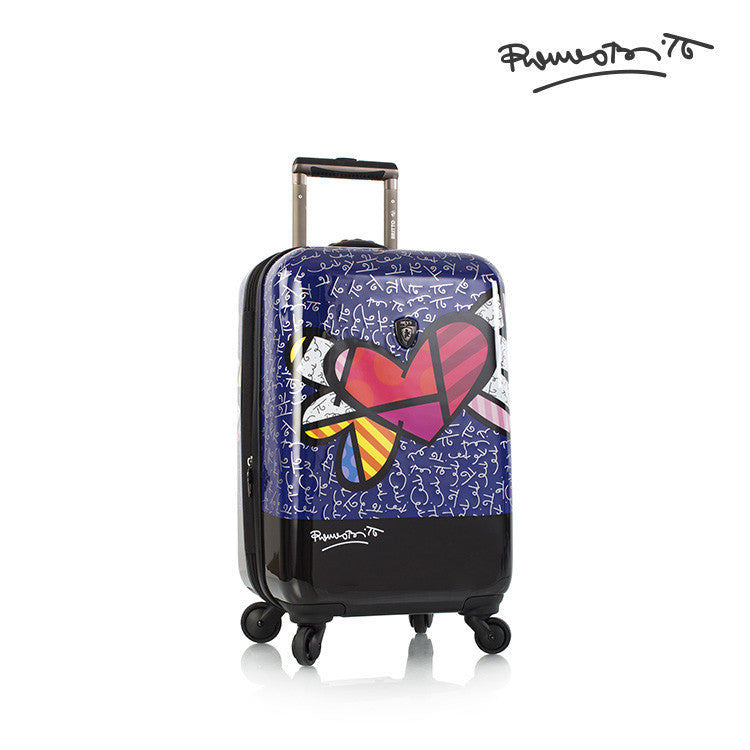 Britto - Heart with Wings 21" Carry-on Luggage