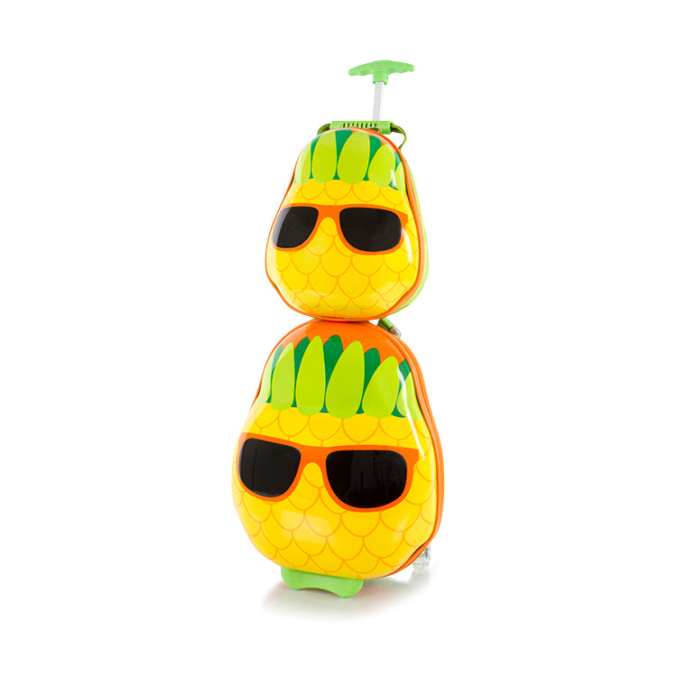 Travel Tots Pineapple - Kids Luggage & Backpack Set