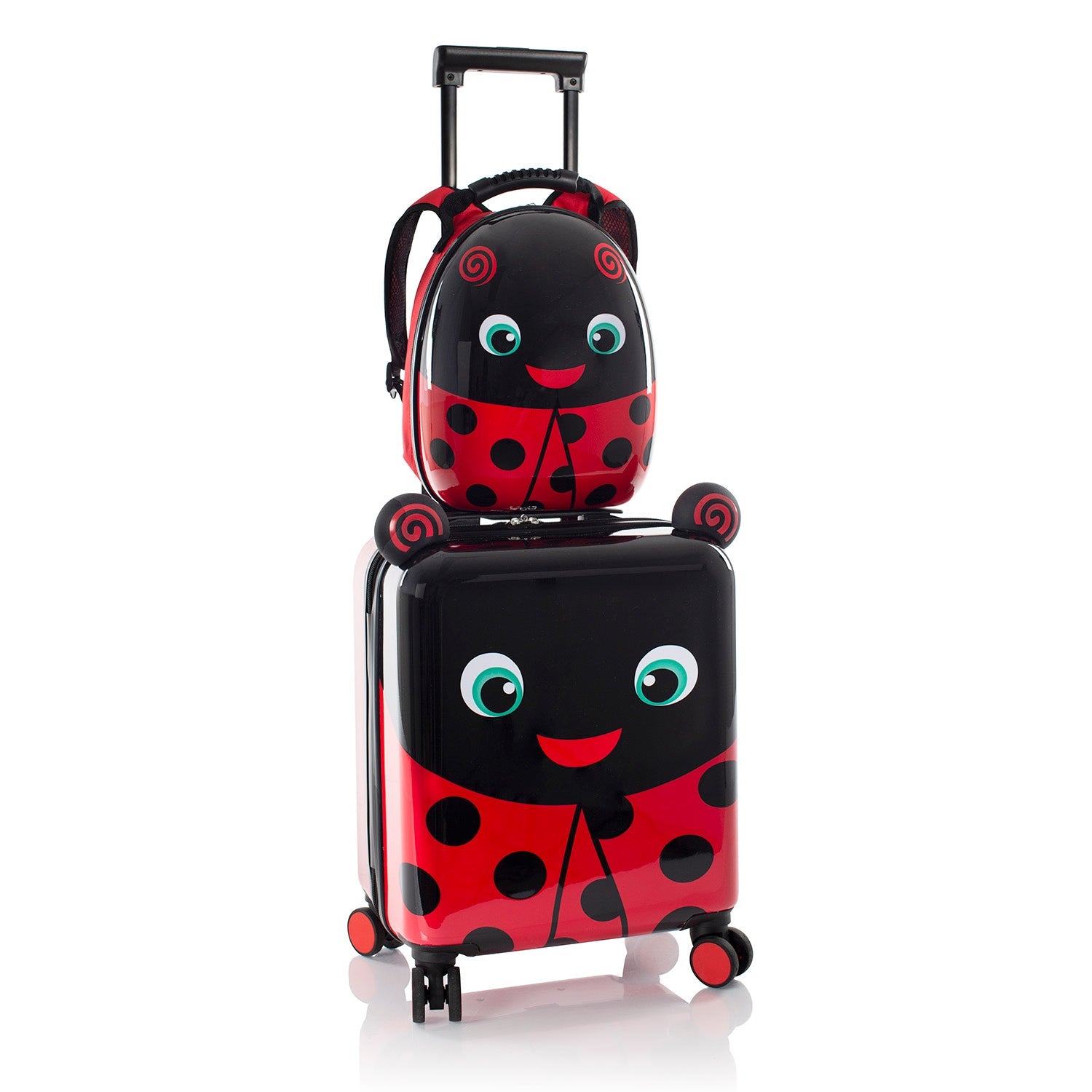 Super Tots Lady Bug - Kids Luggage & Backpack Set