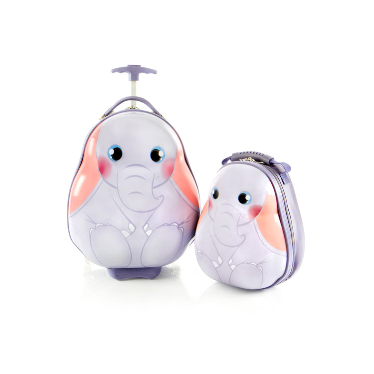 Travel Tots Elephant - Kids Luggage & Backpack Set