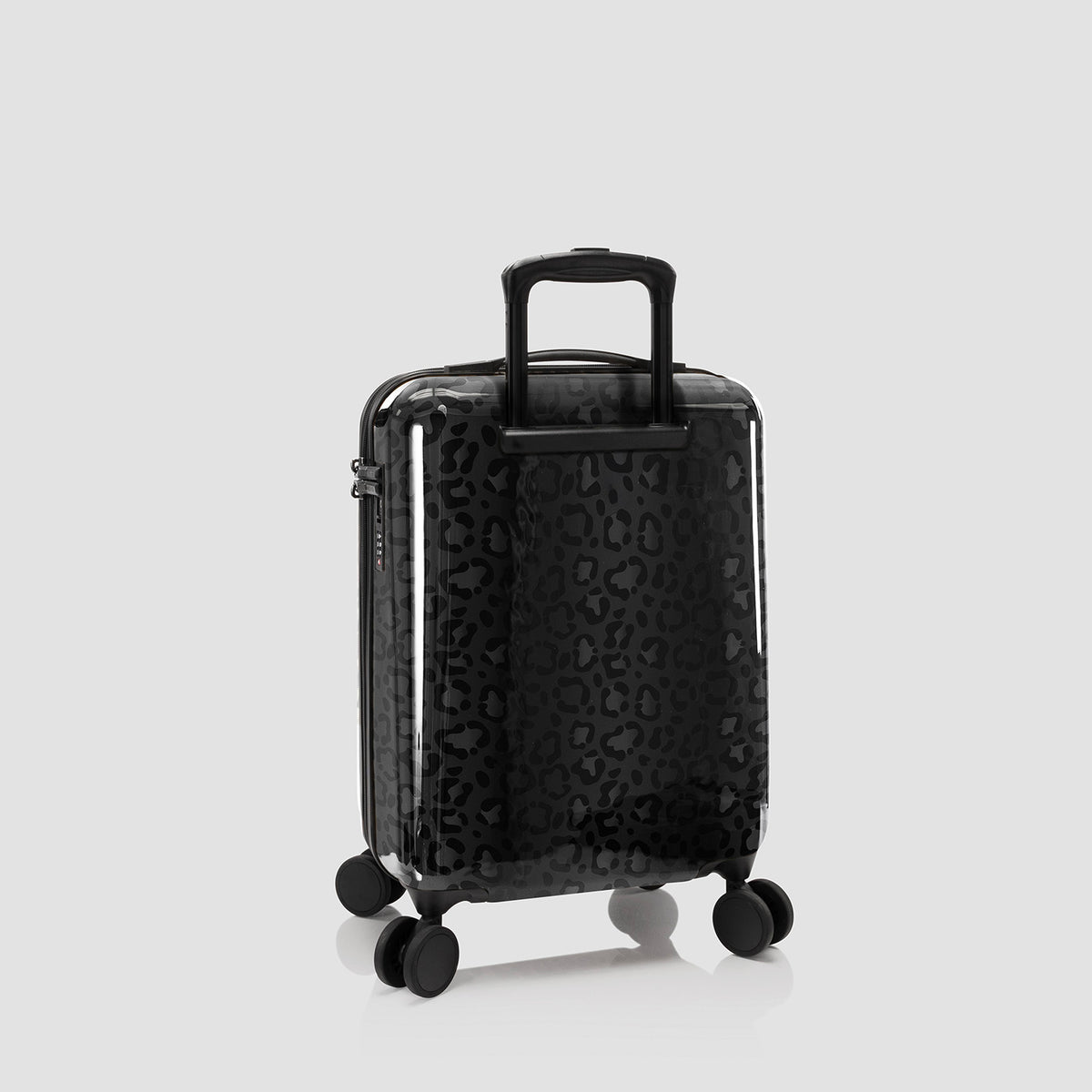 Valise Cabine 21 Pouces Elite Fashion Spinner® - Léopard Noir