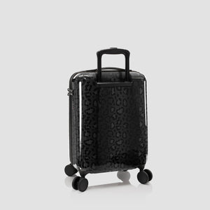 Valise Cabine 21 Pouces Elite Fashion Spinner® - Léopard Noir