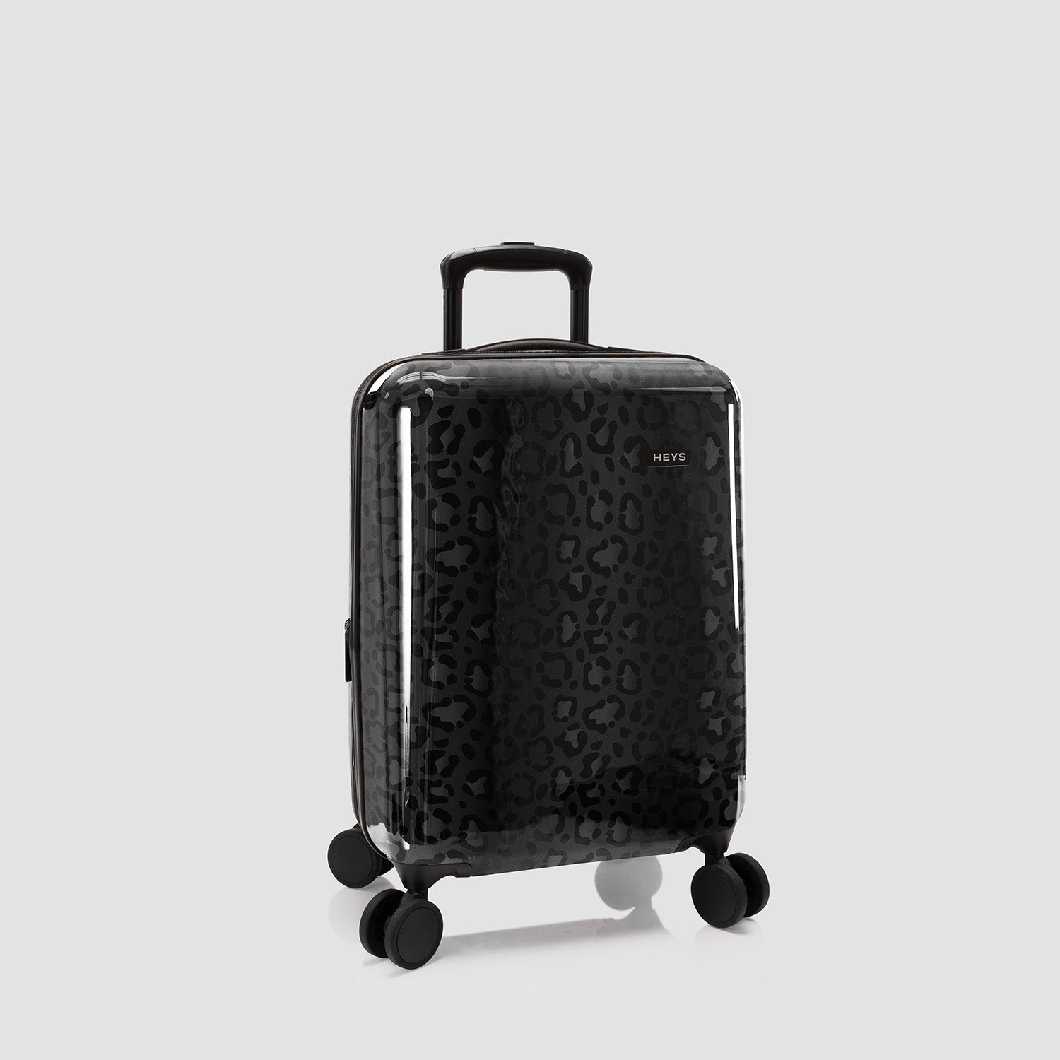 Elite Fashion Spinner® - Black Leopard 21 Inch Carry-On Luggage