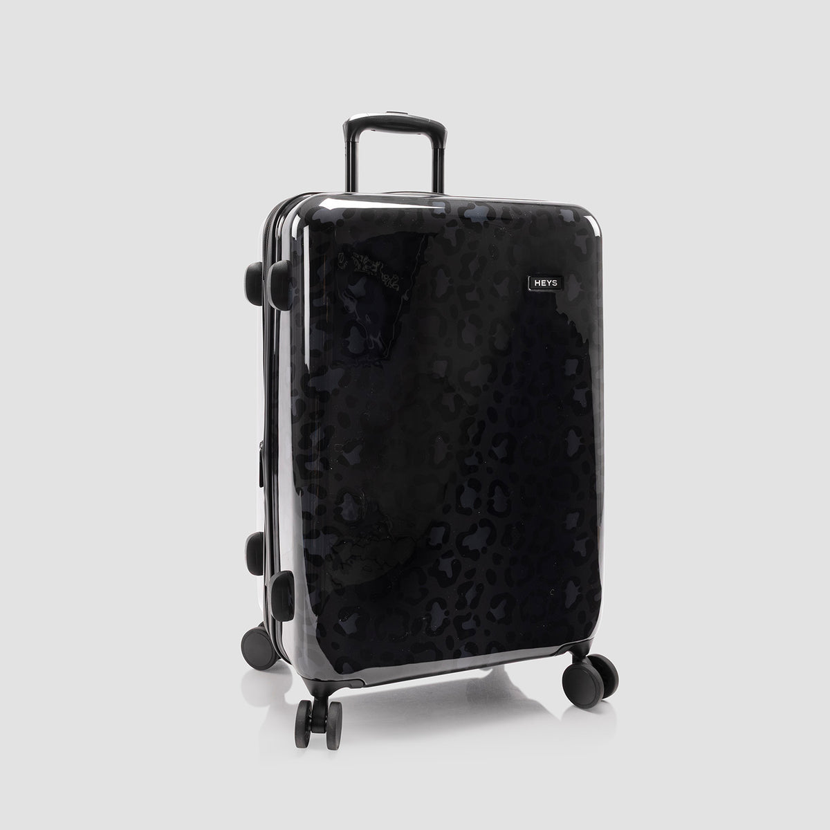 Elite Fashion Spinner® - Black Leopard 26 Inch Luggage