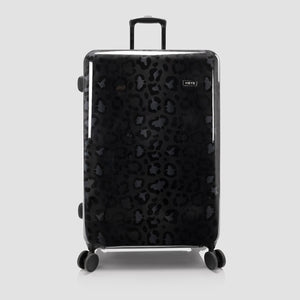 Elite Fashion Spinner® – 30-Zoll-Koffer, Black Leopard