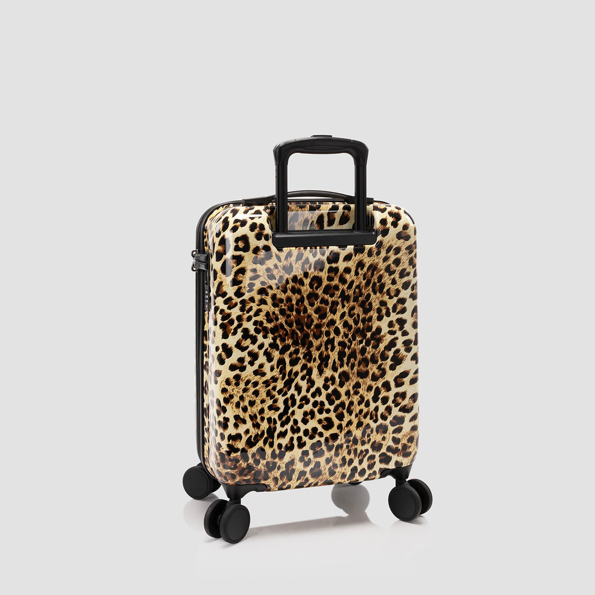 Elite Fashion Spinner® – brauner Leopard 21 Zoll Handgepäck
