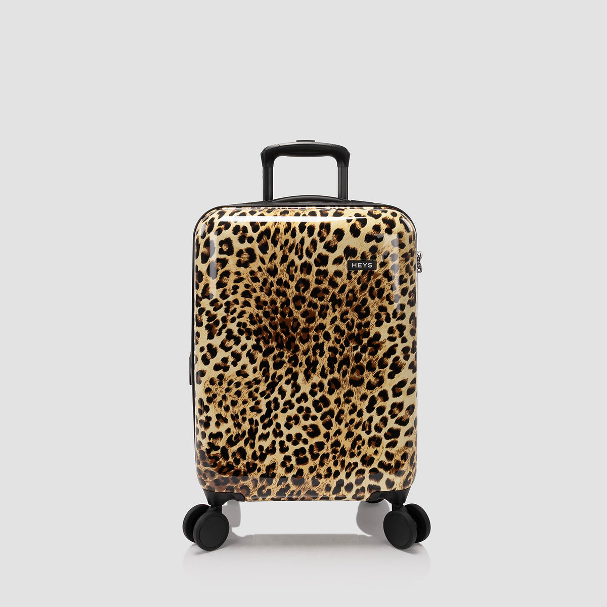 Elite Fashion Spinner® – brauner Leopard 21 Zoll Handgepäck