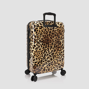 Valise Elite Fashion Spinner® – Marron Léopard 66 cm