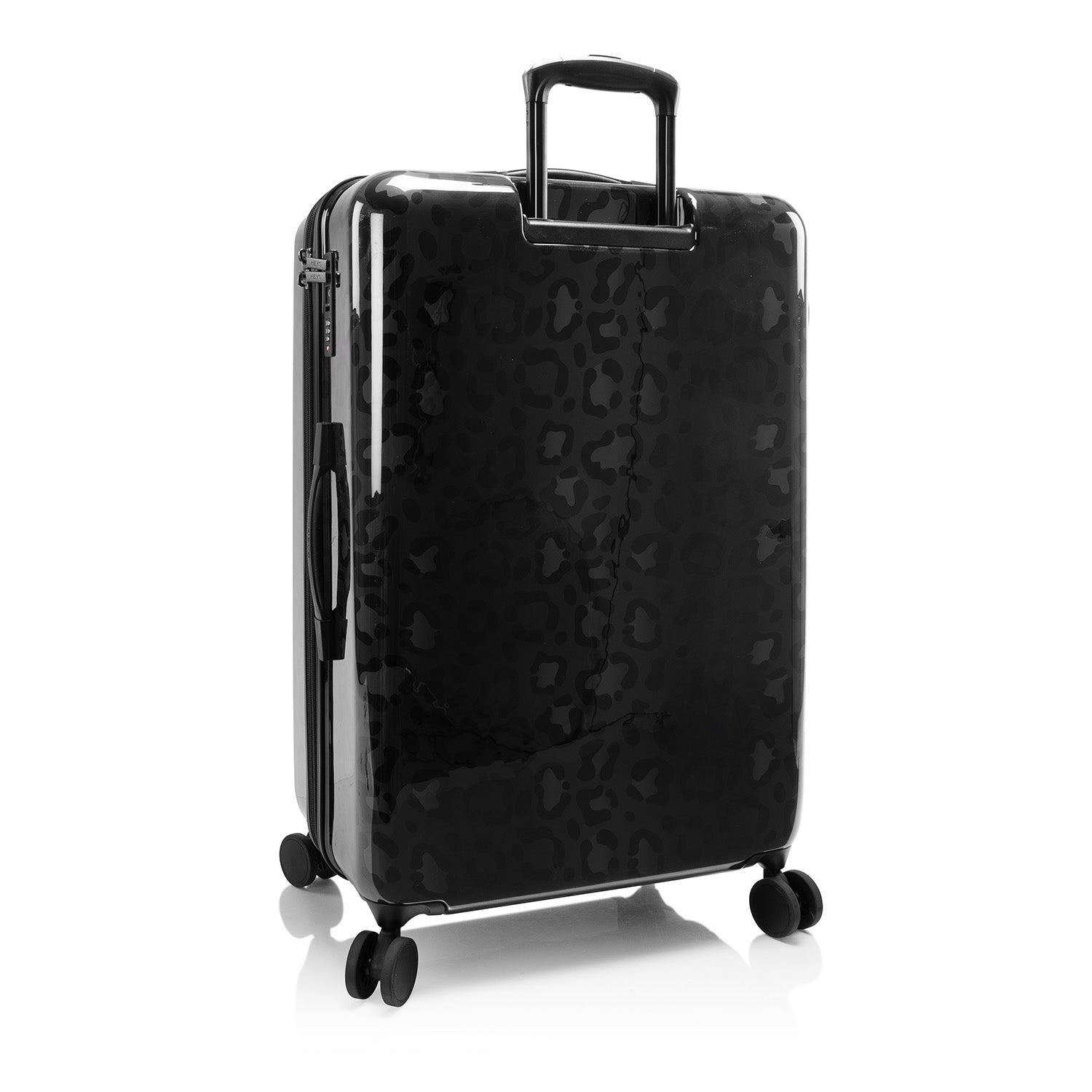 Elite Fashion Spinner® - Black Leopard 30 Inch Luggage