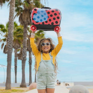 Valise à roulettes Lady Bug - (HEYS-HSRL-RO-10-23AR) | Roues lumineuses