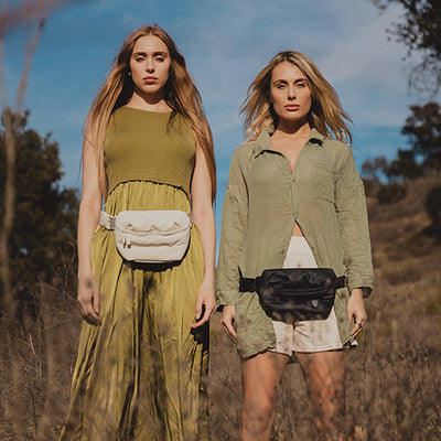 Heys Puffer Mini Waist Bag Off White – lifestyle