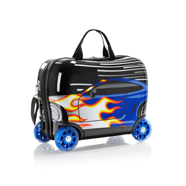 Kids F1 orders Racecar Travel Carry On Luggage With Rolling Wheels