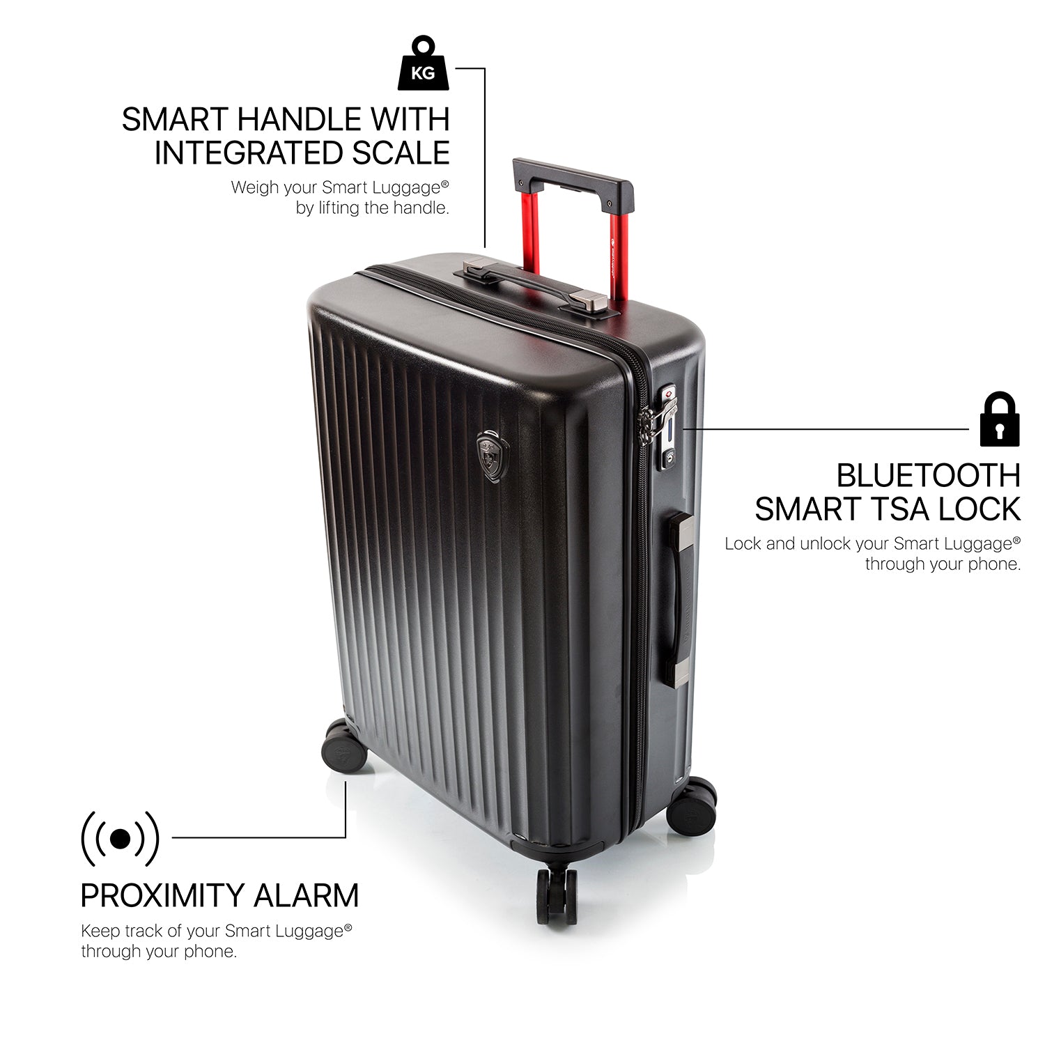 Smart Luggage 30 Luggage Airline Approved Smart Luggage