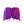 Toupie 3D Britto Tween - (BTO-HSRL-3DTSP-01) - Cœurs volants (violet)