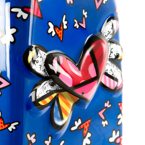 Toupie 3D Britto Tween - (BTO-HSRL-3DTSP-01) - Cœurs volants (violet)