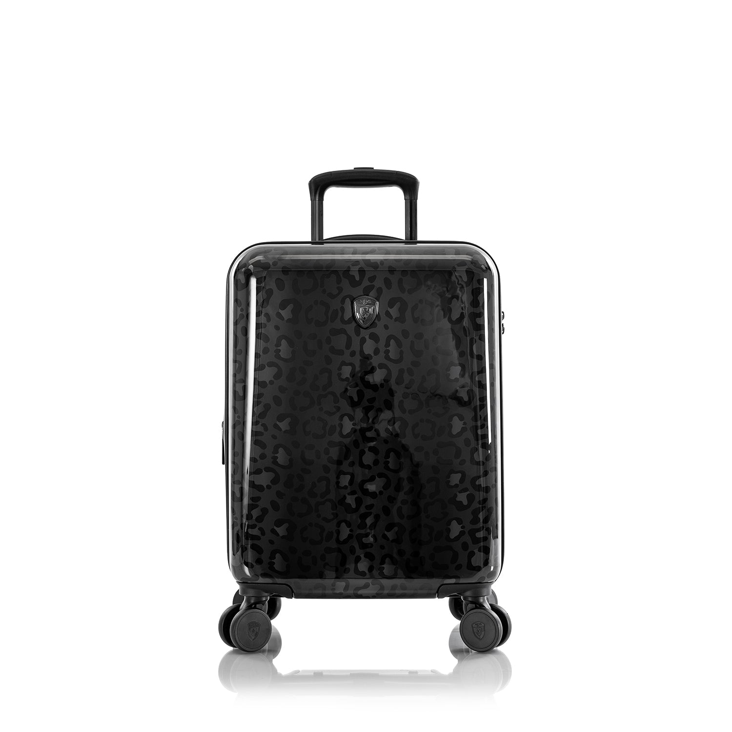 Black Leopard Fashion Spinner® 21" Carry-on Luggage