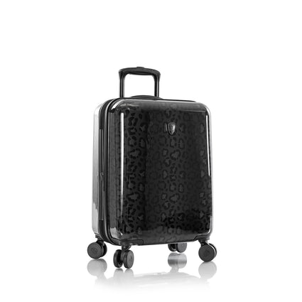 Black Leopard Fashion Spinner® 21" Carry-on