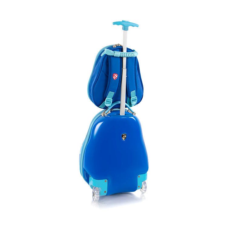 Travel Tots Blue Jay - Kids Luggage & Backpack Set