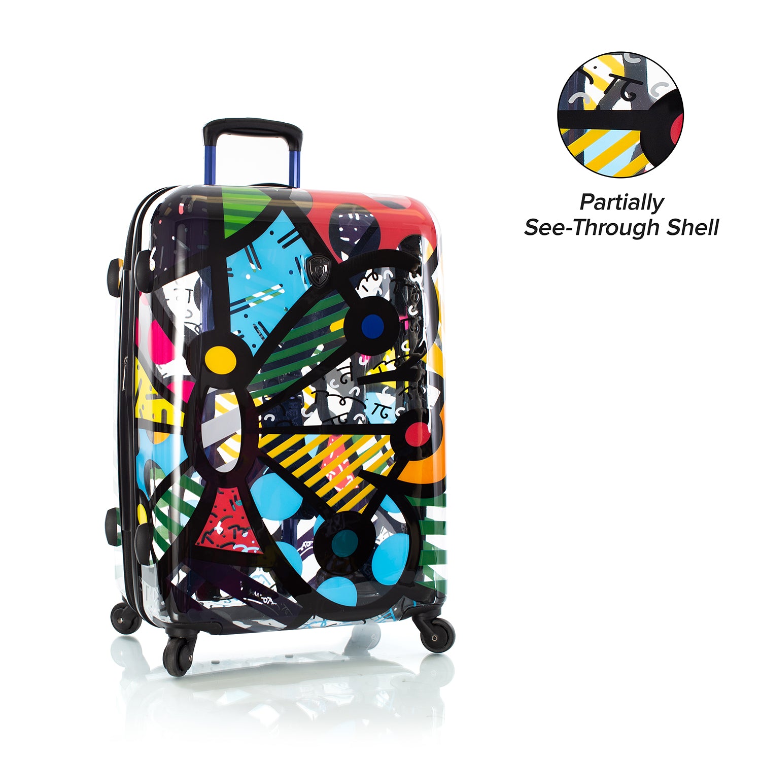 Britto - Butterfly Transparent 26" Luggage