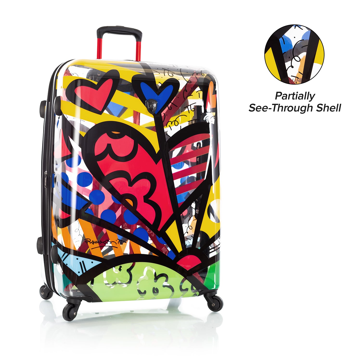 Britto - A New Day Transparent 30" Luggage