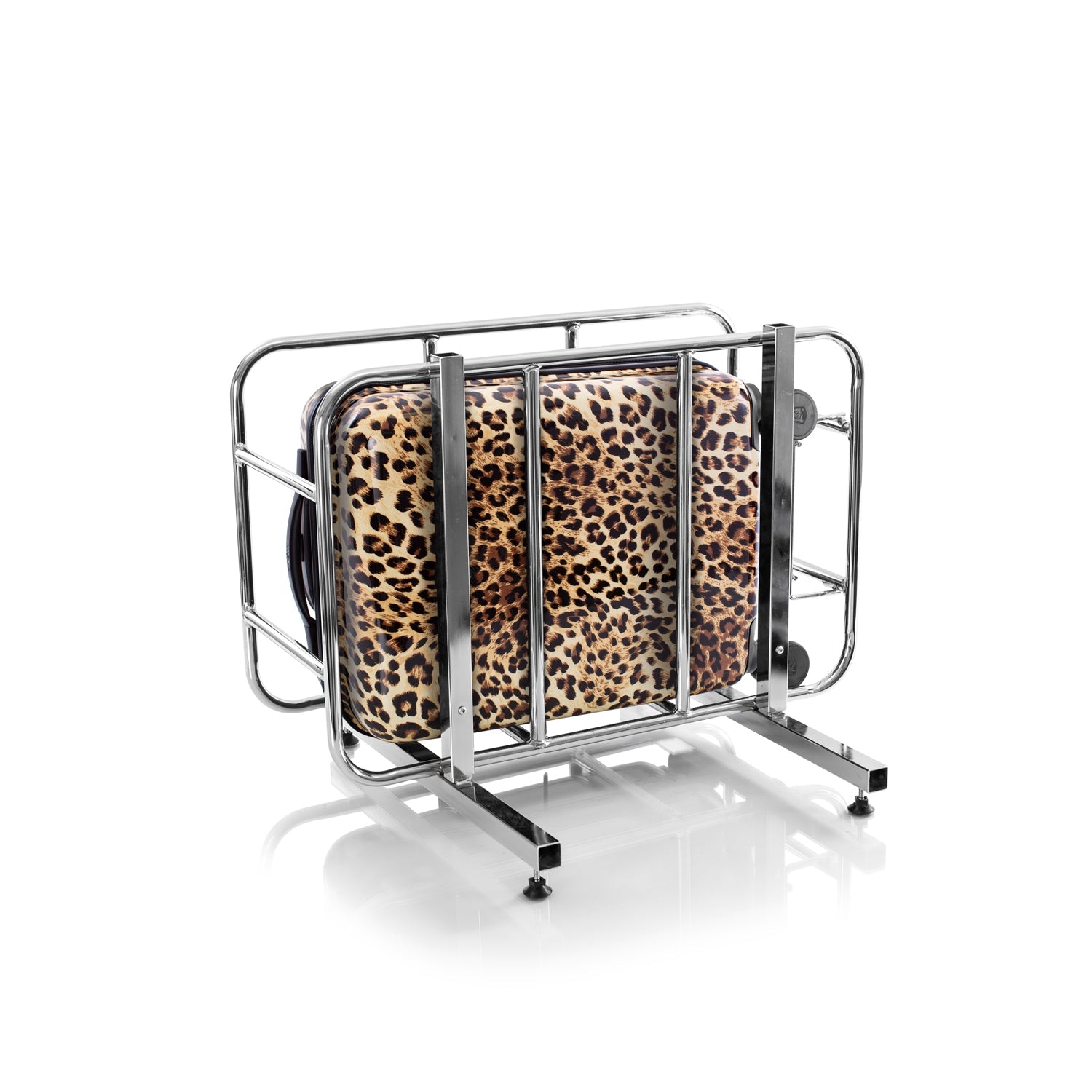Brown Leopard Fashion Spinner® 21" Carry-on Luggage