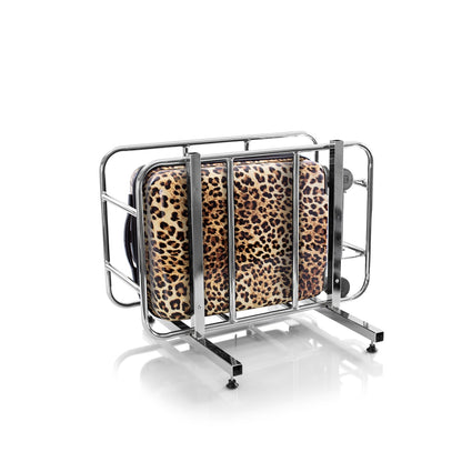 Brown Leopard Fashion Spinner® 21" Carry-on