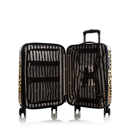 Brown Leopard Fashion Spinner® 21" Carry-on