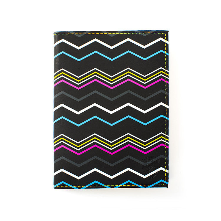 CMYK Zig-Zag Passport Holder