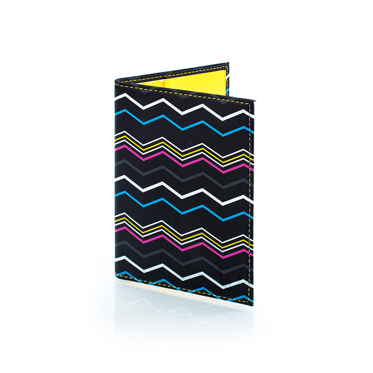 CMYK Zig-Zag Passport Holder