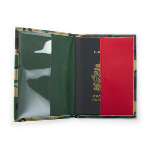 Étui pour passeport camouflage