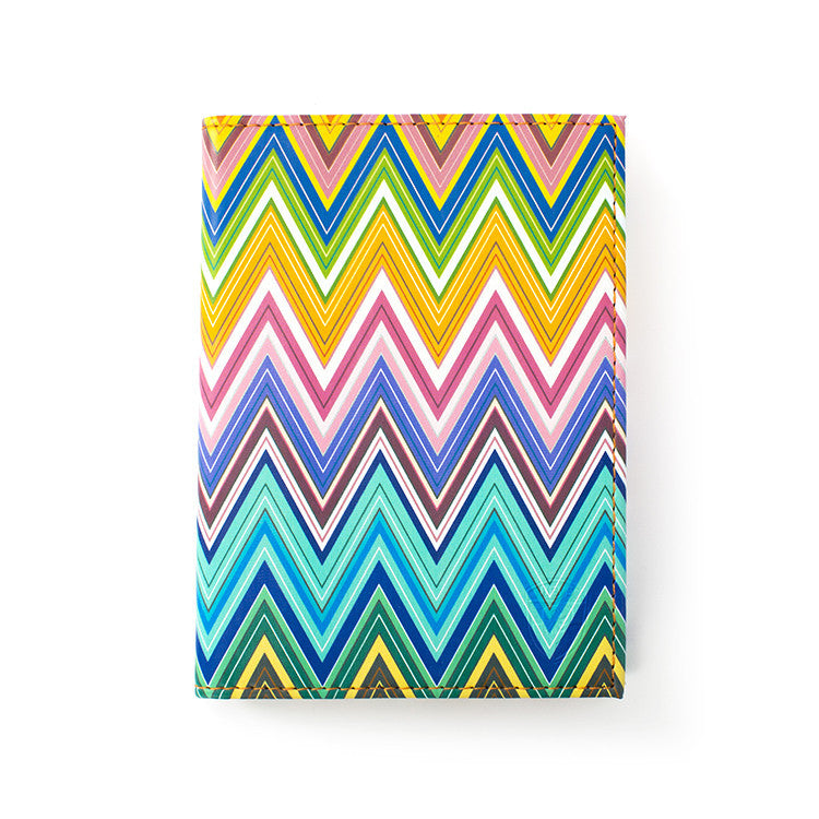 Colour Herringbone Passport Holder