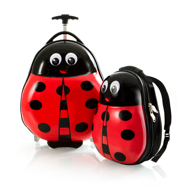 Travel Tots Lady Bug - Kids Luggage & Backpack Set