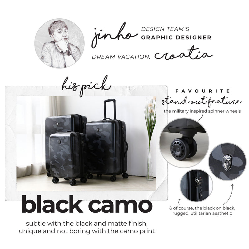 Black Camo 30" Fashion Spinner®